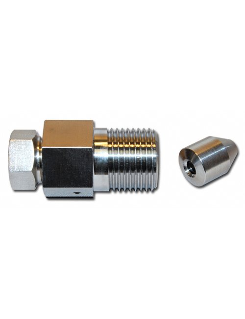 On / Off Valve Adapter 3 / 8" Male to 1 / 4" Female