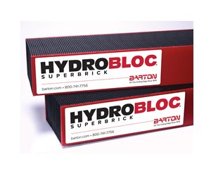 HYDROBLOC® Waterjet Brick; 3.85" X 6" X 48" 